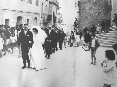 Maig1965f  BODA DE RAMON RAMIS I DOLORS JOVELLS. MAIG 1965.