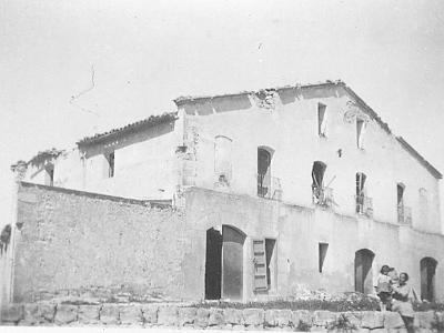 melons1940a  Mas de Melons l'any 1940. costat est.