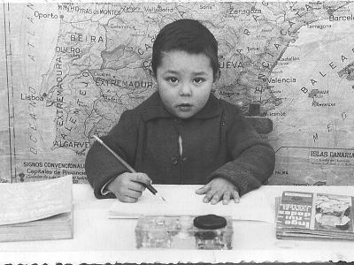 1963- 4 anys  FRANCESC BARBERÀ LÓPEZ ALS 4 ANYS.  1963.