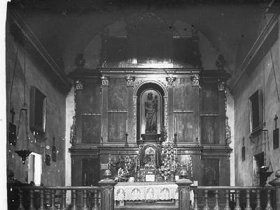1921.2a  UNA ALTRA FOTO DE L'ESGLÉSIA L'ANY 1921.