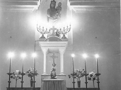 paquebot0010  L'ALTAR MAJOR DE L'ESGLÉSIA.