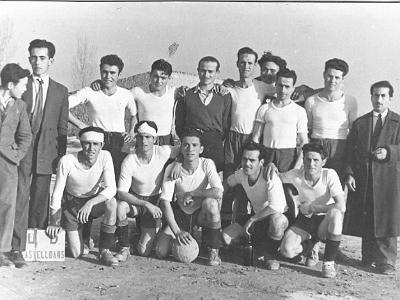 NuriSala0005  02/02/1950. cAMP DE L' ARTESA DE LLEIDA. RESULTAT 4-2.