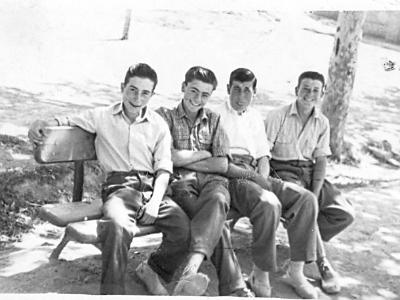 carme-4  RAMON FALCÓ, LLUÍS MIRÓ, RAMON SEGURA I EL JOSEP BODET.