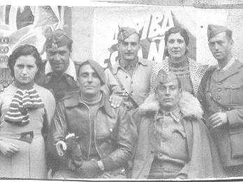 gener1939  "ARRIBA ESPAÑA" HI DIU AL CARTELL. GENER 1939.