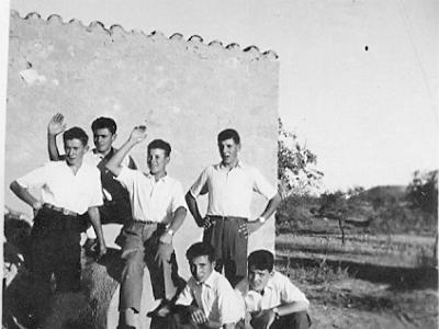 sere0014  RAMON ORONICH, LLUÍS MIRÓ, JOSEP BODET, RAMON SEGURA, RAMON FALCÓ I LLUÍS FONTANA.