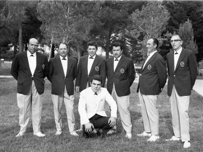 bateria0011  CARABASSA, JOSEP MARIA, LLUÍS BARBERÀ, FRANCISCO SANS, TARRONÉ I SENTAT LLUÍS FONTANA.