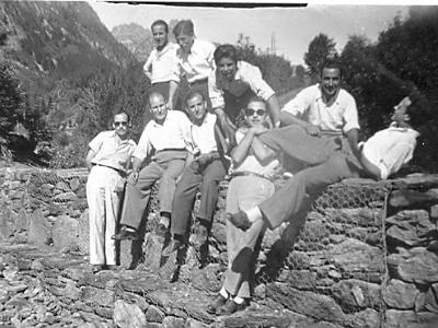 orq0005  A LA CARRETERA DE LA VALL D'ARAN.