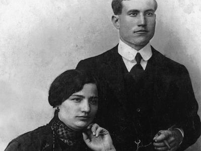 PauSegura1  FOTO DEL SEU CASAMENT AL 1914: PAU SEGURA CURCÓ I RAIMUNDA PUIGDUETA I BUSQUETS.