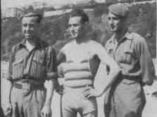 algorta1938  ALGORTA (GETXO) L'ANY 1938. ELS JOSEP MIQUEL A LA PLATJA.
