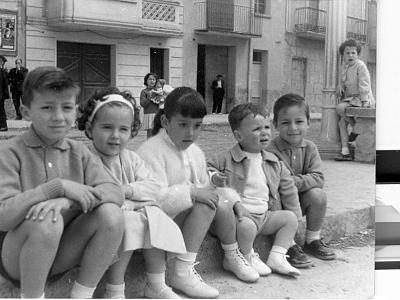sansA0007  JOAN BOSCH, ESTER HAYA, Mª ANTONIETA SANS, CONRAD SANS I MODEST BOSCH.