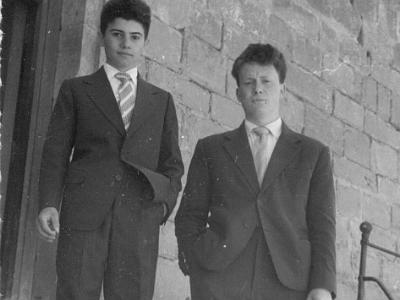 sere0024  FRANCISCO FALCÓ I JOSEP Mª GASOL 1959-1960.